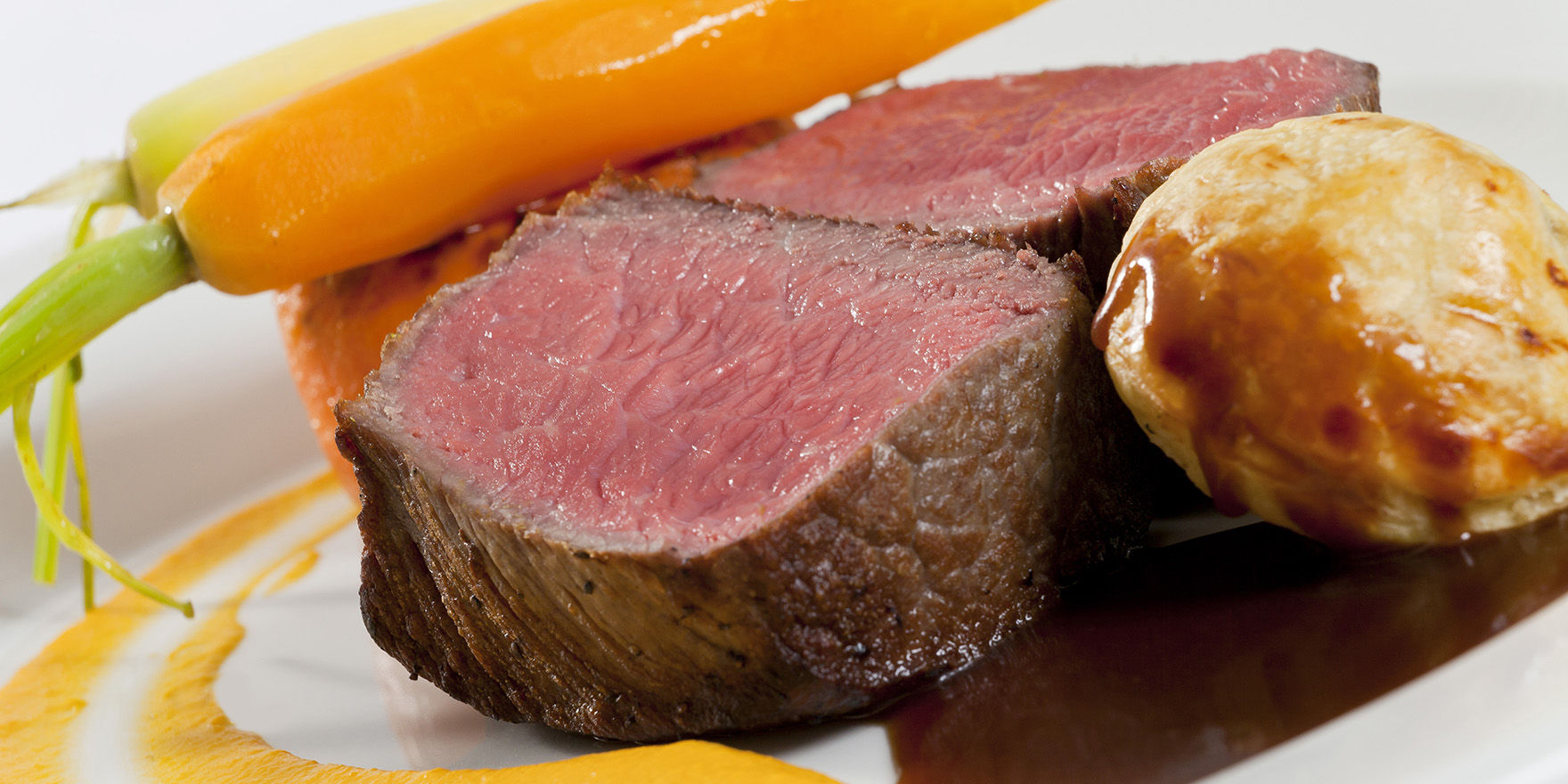 Feirme ná dúrtha dry aged fillet of beef